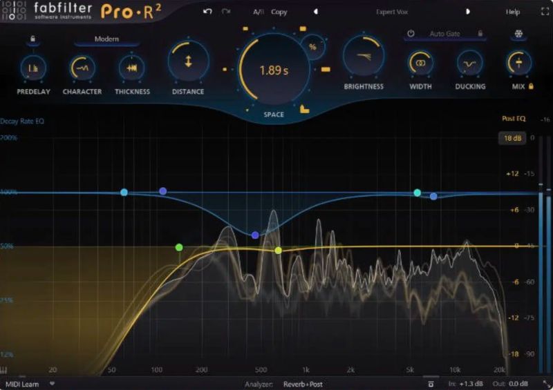 Fabfilter Pro Bundle 2022 Reverb - Perfect Colorful Texture - Desktop
