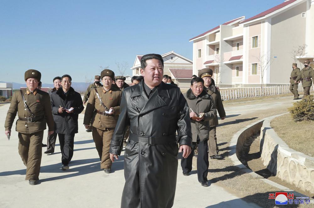 North Korean leader praises efforts to build ‘model’ city