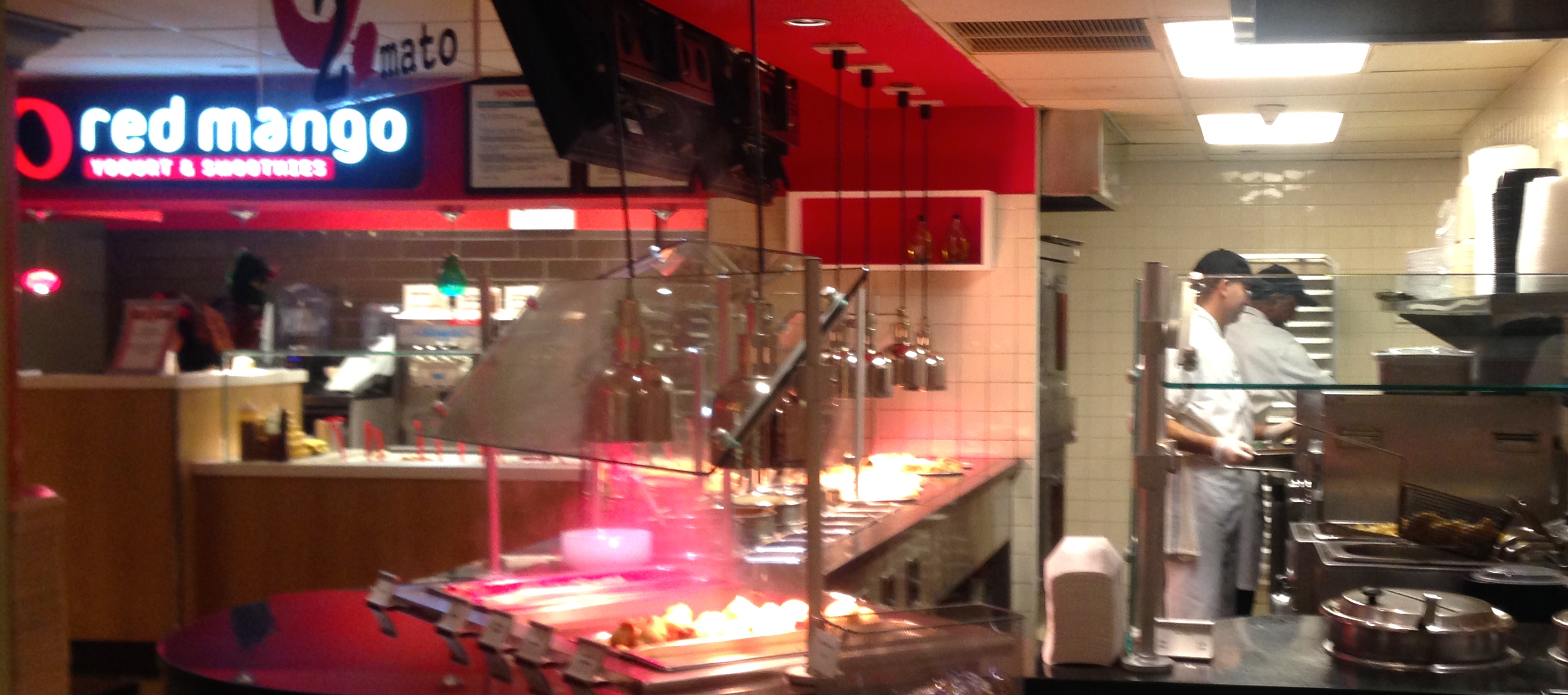 Red Mango, a well known brand offered inside Bits & Bites.