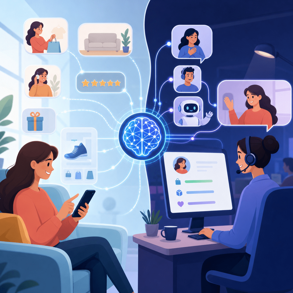 How AI Is Transforming User Experience and Customer Support