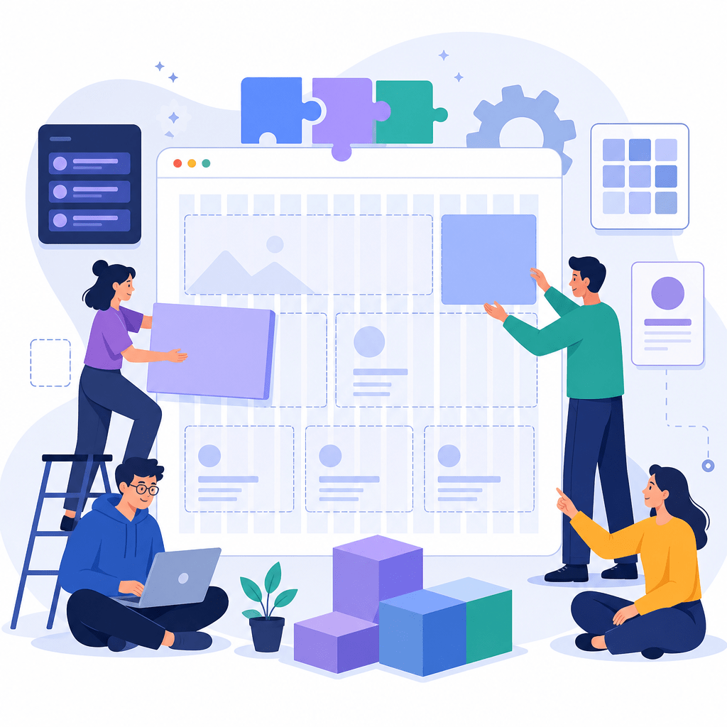 How Grid Templates Improve the Development Experience for Modern Teams