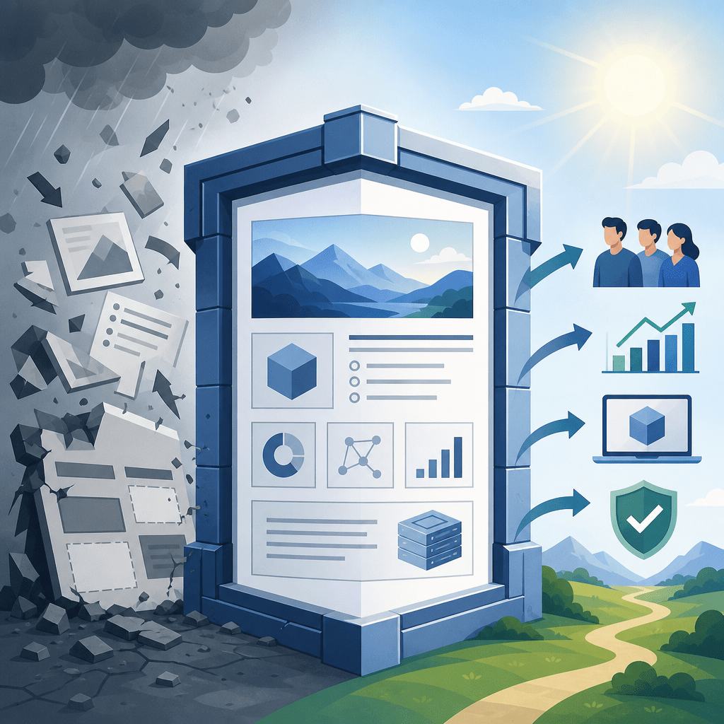 Why a Strong Page Shell Matters for Technical Marketing