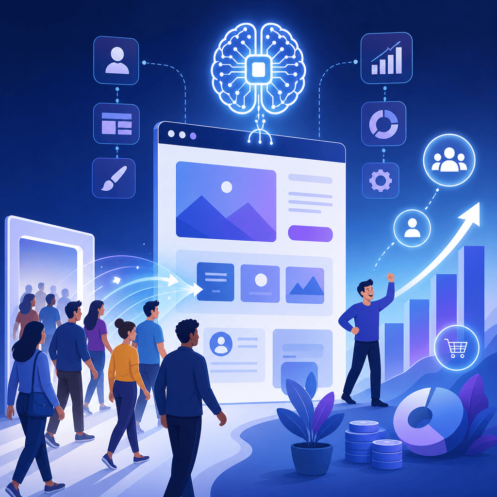 How AI-Powered Web Design Helps Businesses Attract Customers and Improve Performance