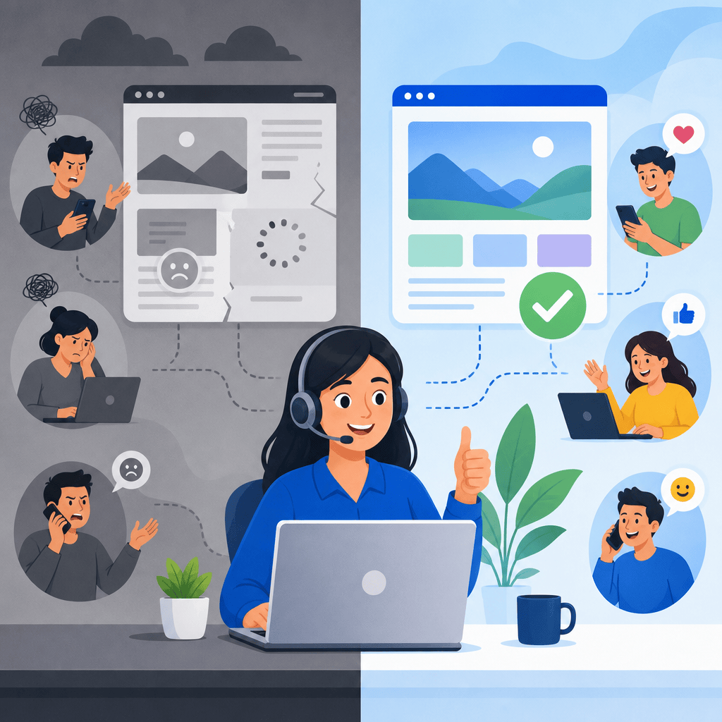 How Better Web Development Gives Customer Support a Competitive Edge