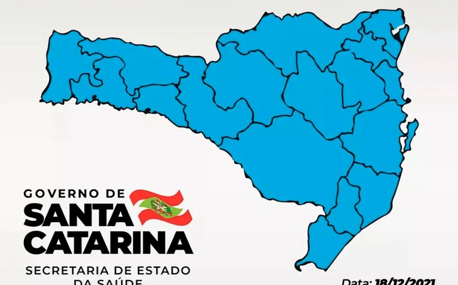 Todas as regiões do estado seguem em nível moderado para covid-19