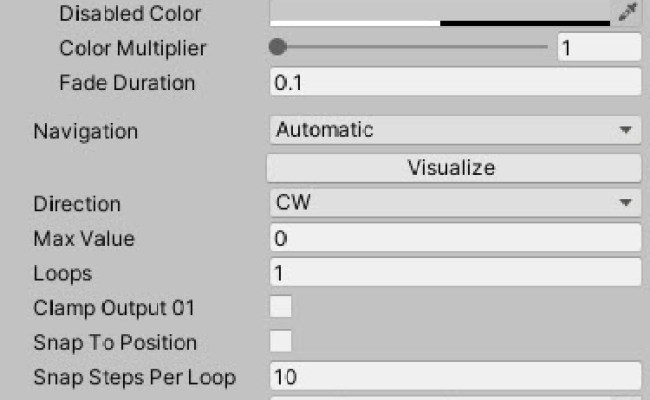 UI_Knob | Unity-UI-Extensions.GitHub.io