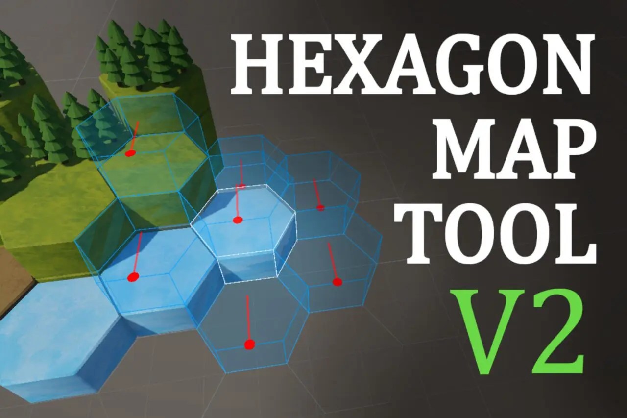 SALE Hexagon Map Tool V2 3D 2026 3 24 30 Hexagon Map Tool V2 Level Design Unity Asset Store 