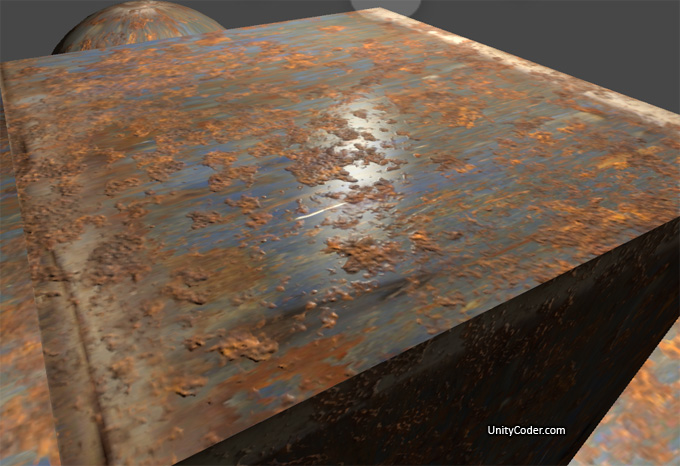Rusted Metal Shader From Blender « Unity Coding – Unity3D