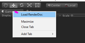 unity-load-renderdoc