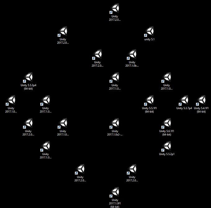 Unity Launcher (handle different projects & unity versions easily ...