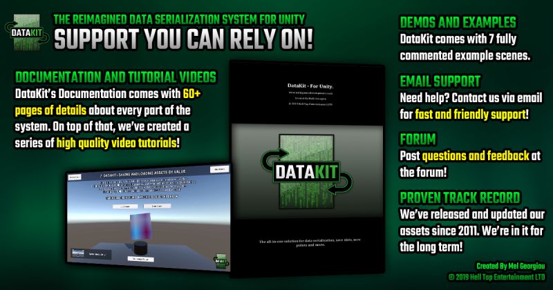 Data Kit The Reimagined Data Serialization System For Unity - Classic Ultra HD Colorful Textures | Free Download
