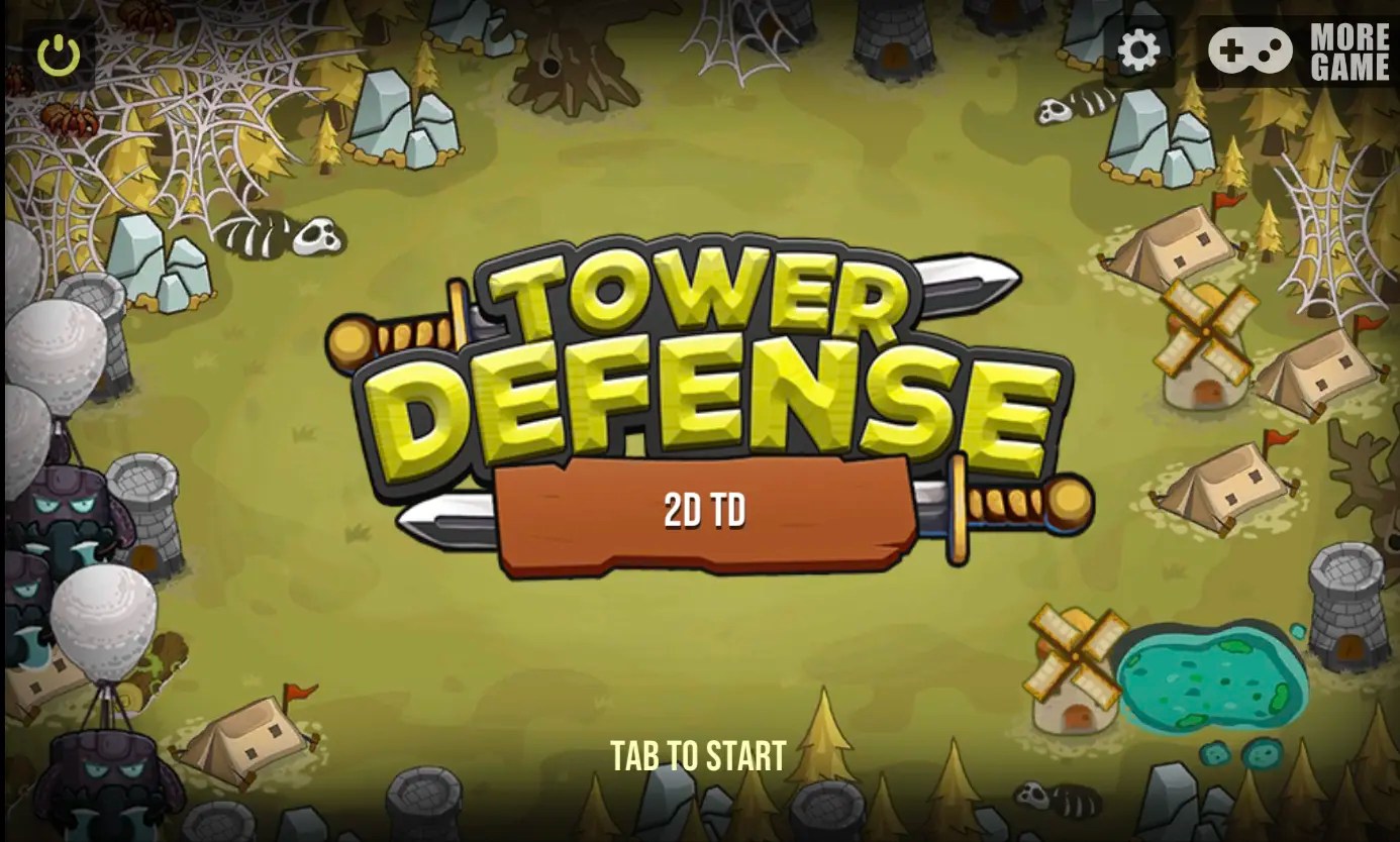 2D Fantasy Tower Defense Unity Source Code screenshot 1