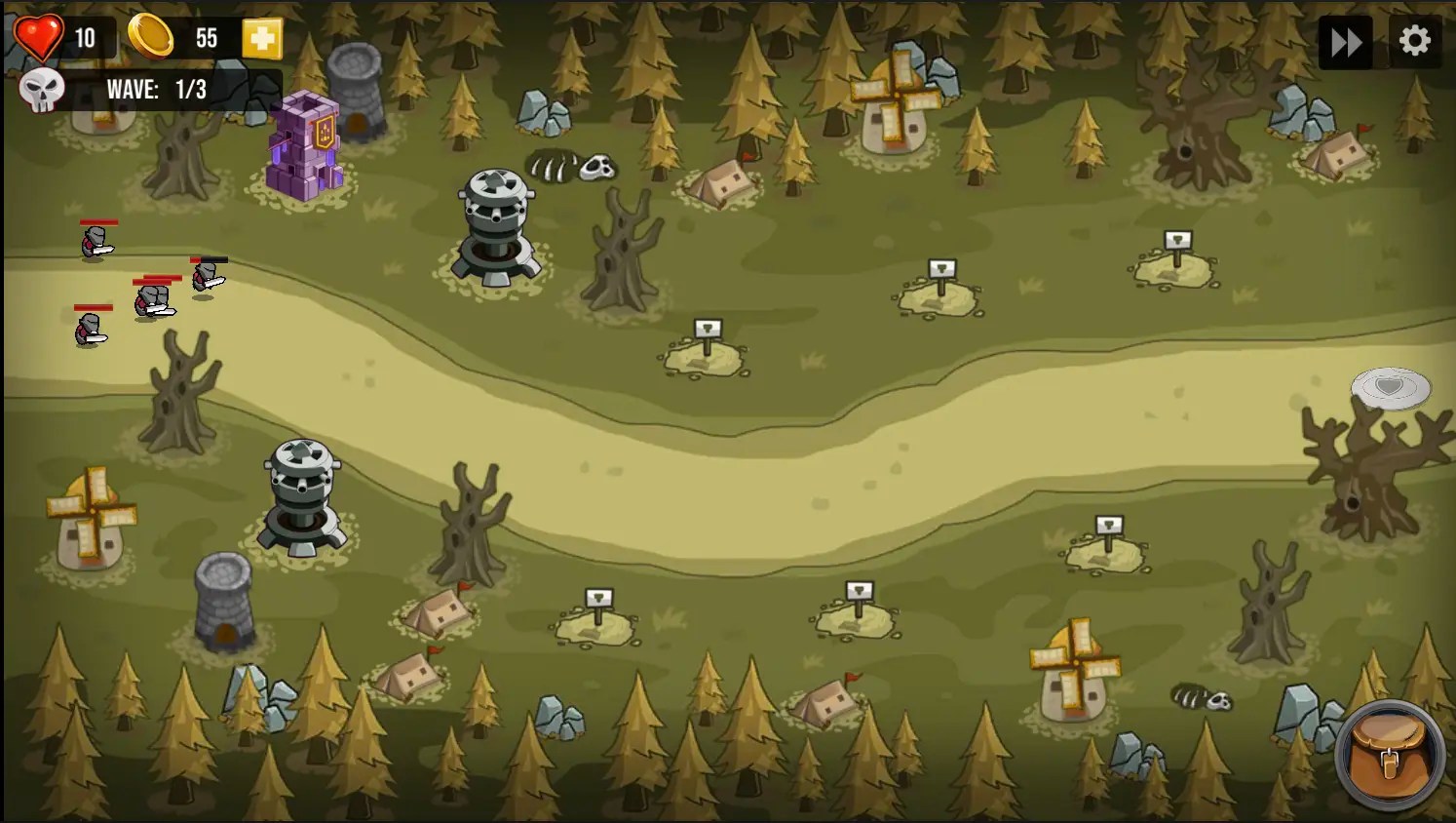 2D Fantasy Tower Defense Unity Source Code screenshot 2