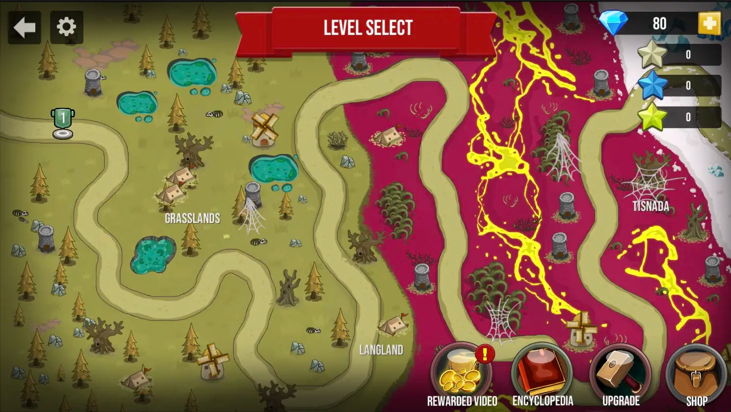2D Fantasy Tower Defense Unity Source Code screenshot 4
