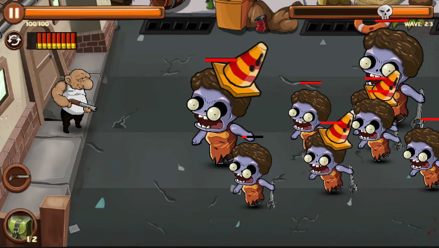 2D Zombie Shooter unity source code - Image 3