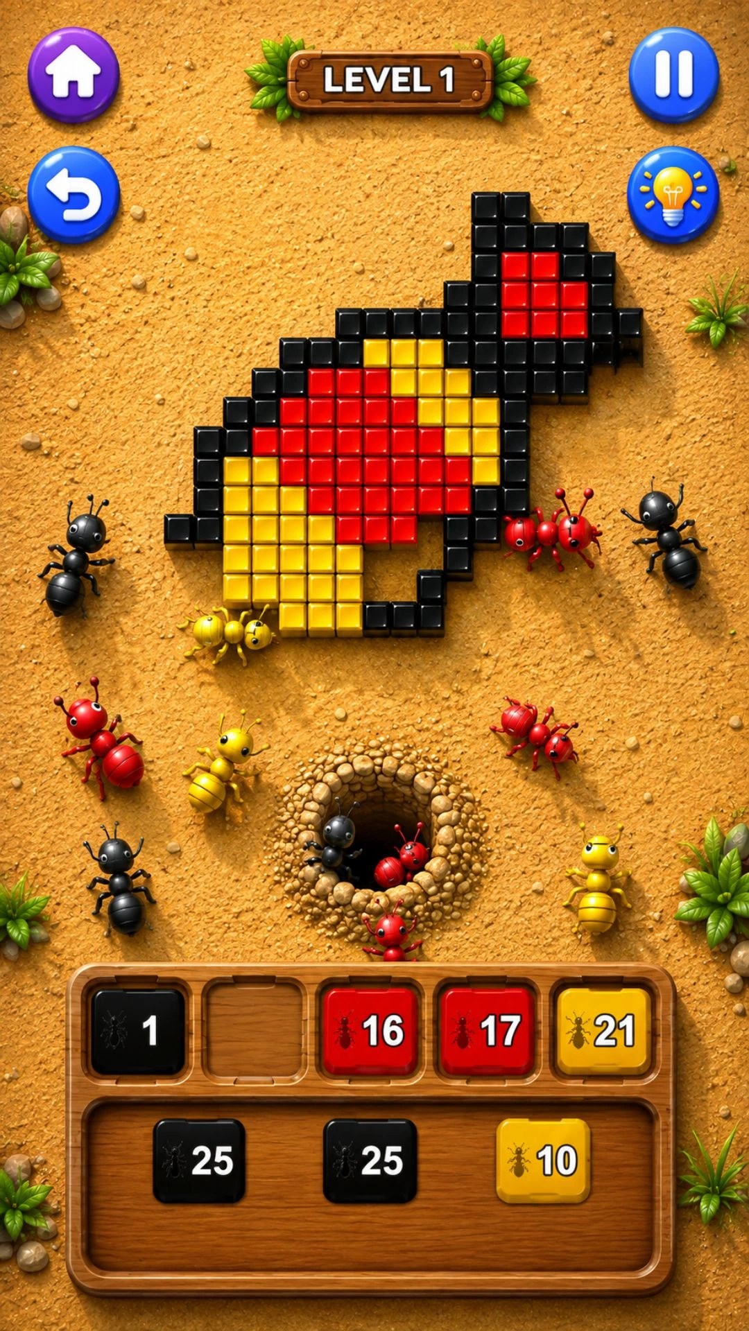 Ant Flow Colony Sort 3D Unity Source Code screenshot 5