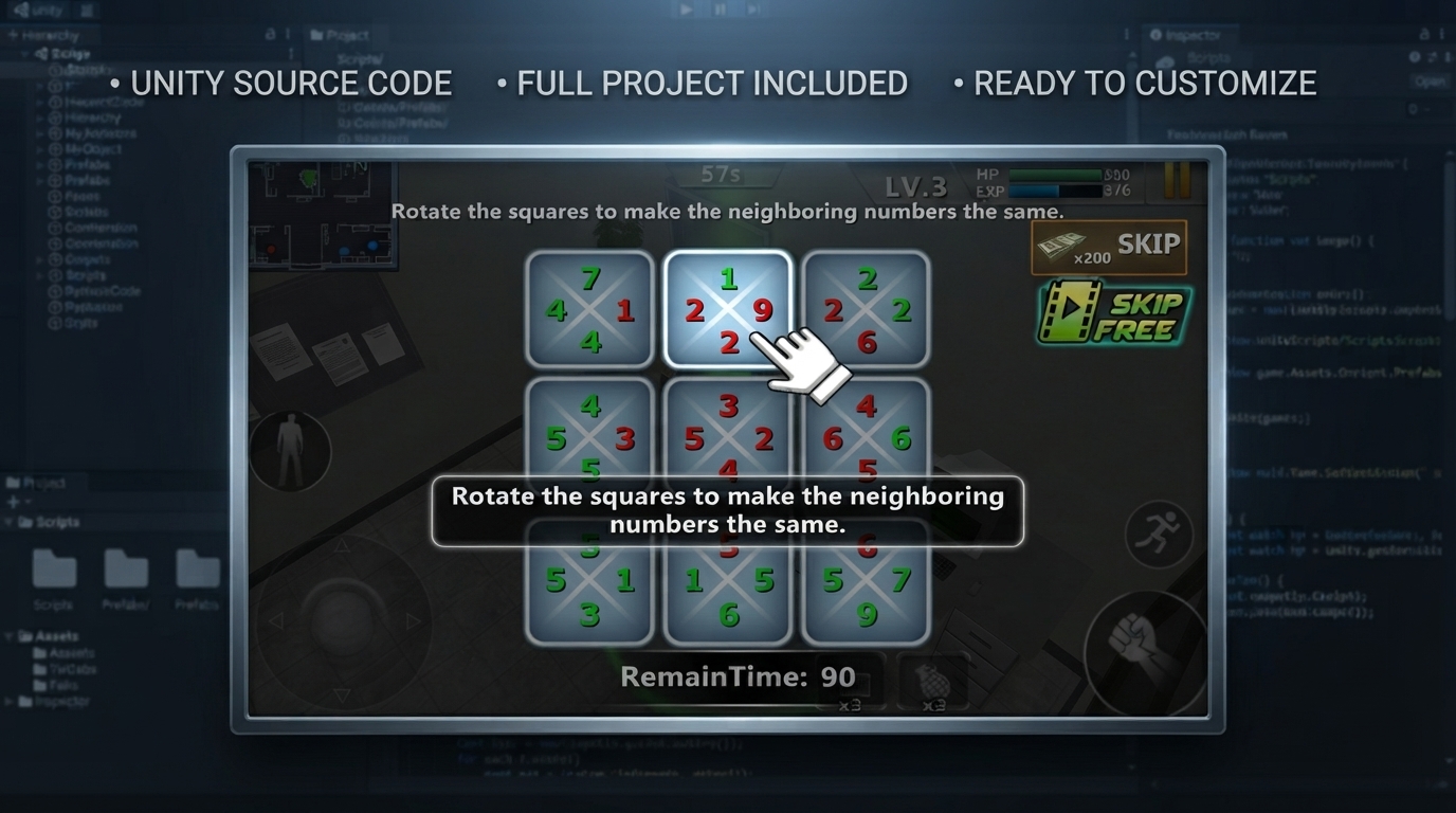 Prison Escape Unity Source Code screenshot 2