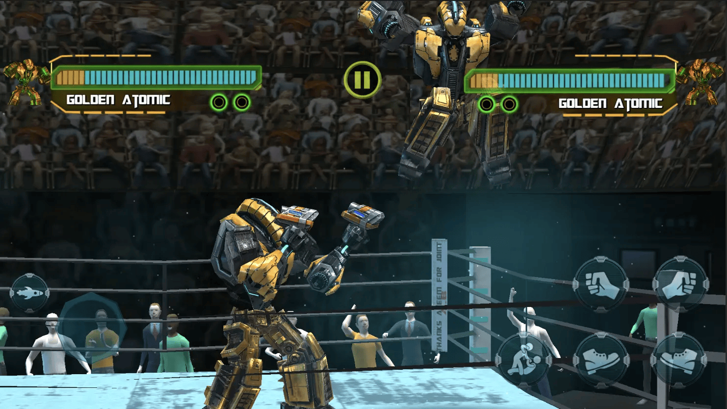 Robot Ring Fight Unity Source Code screenshot 3