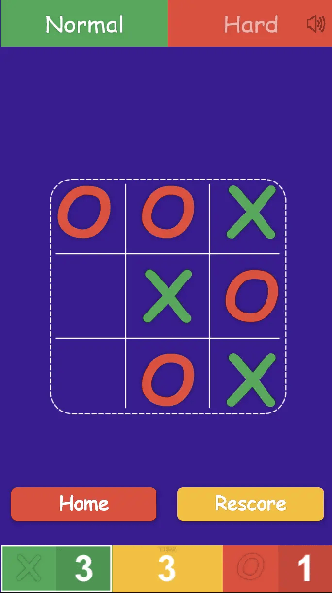 Tic Tac Toe Unity Source Code screenshot 2
