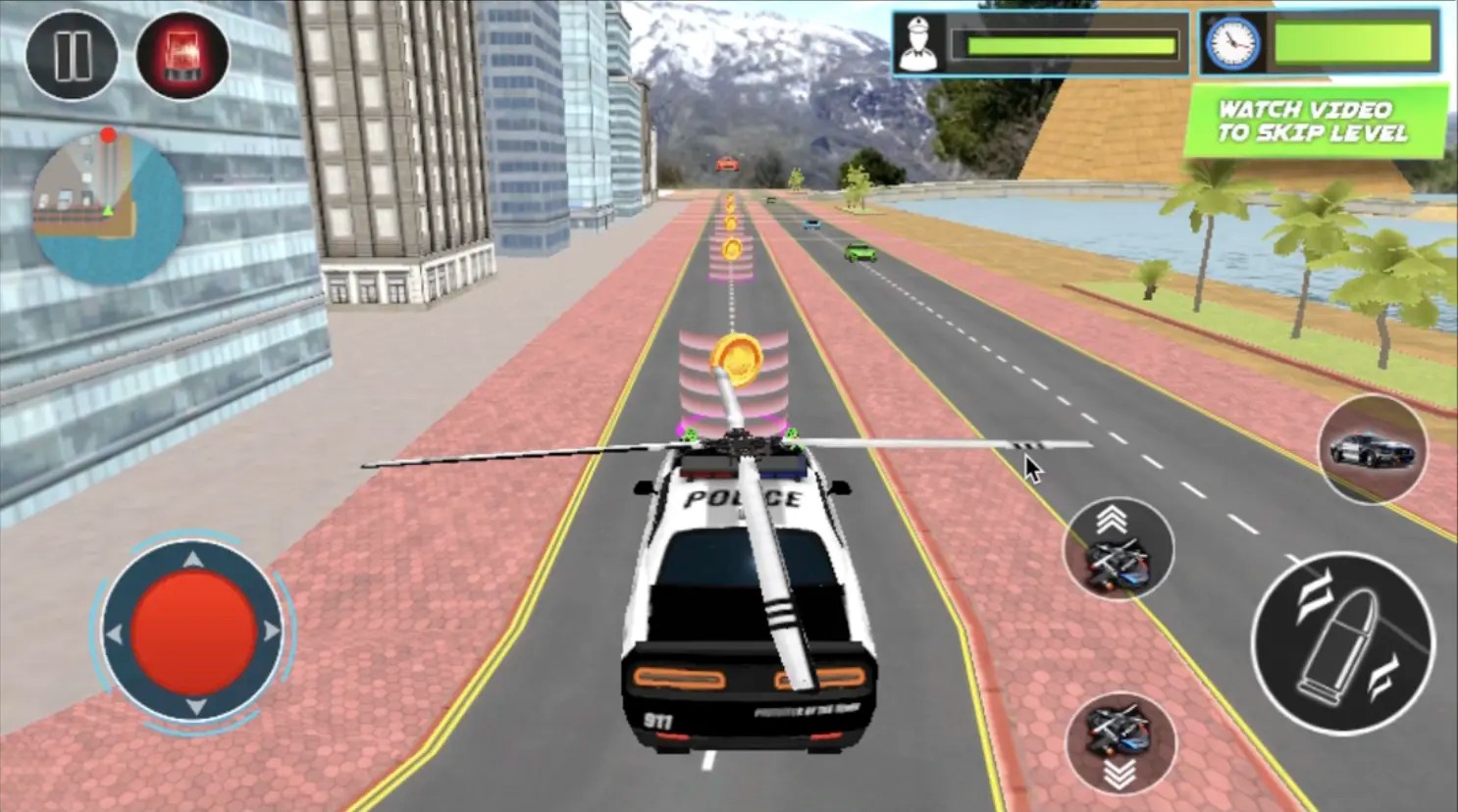 US Police Car Helicopter unity source code - Image 6