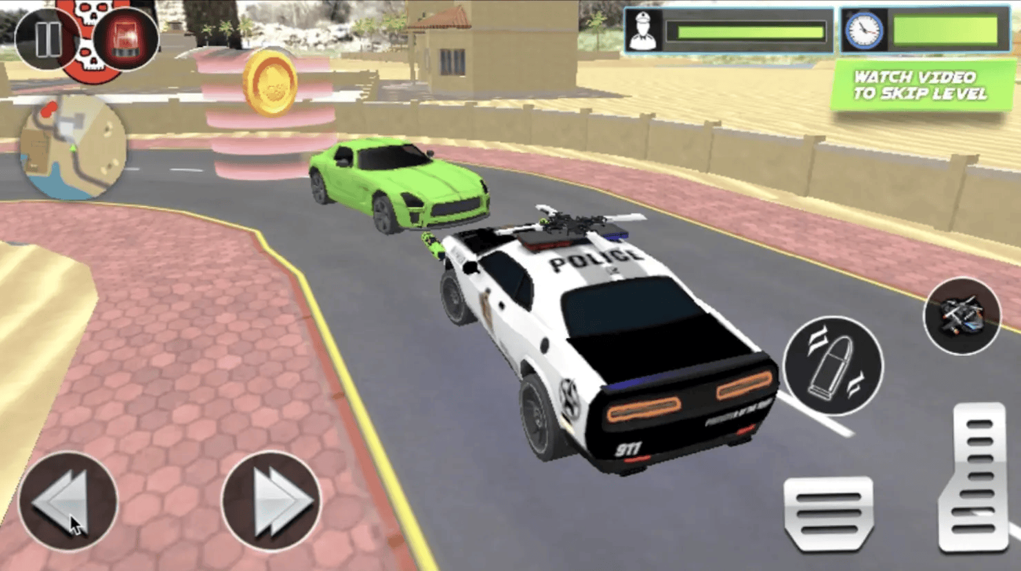 US Police Car Helicopter Unity Source Code screenshot 4