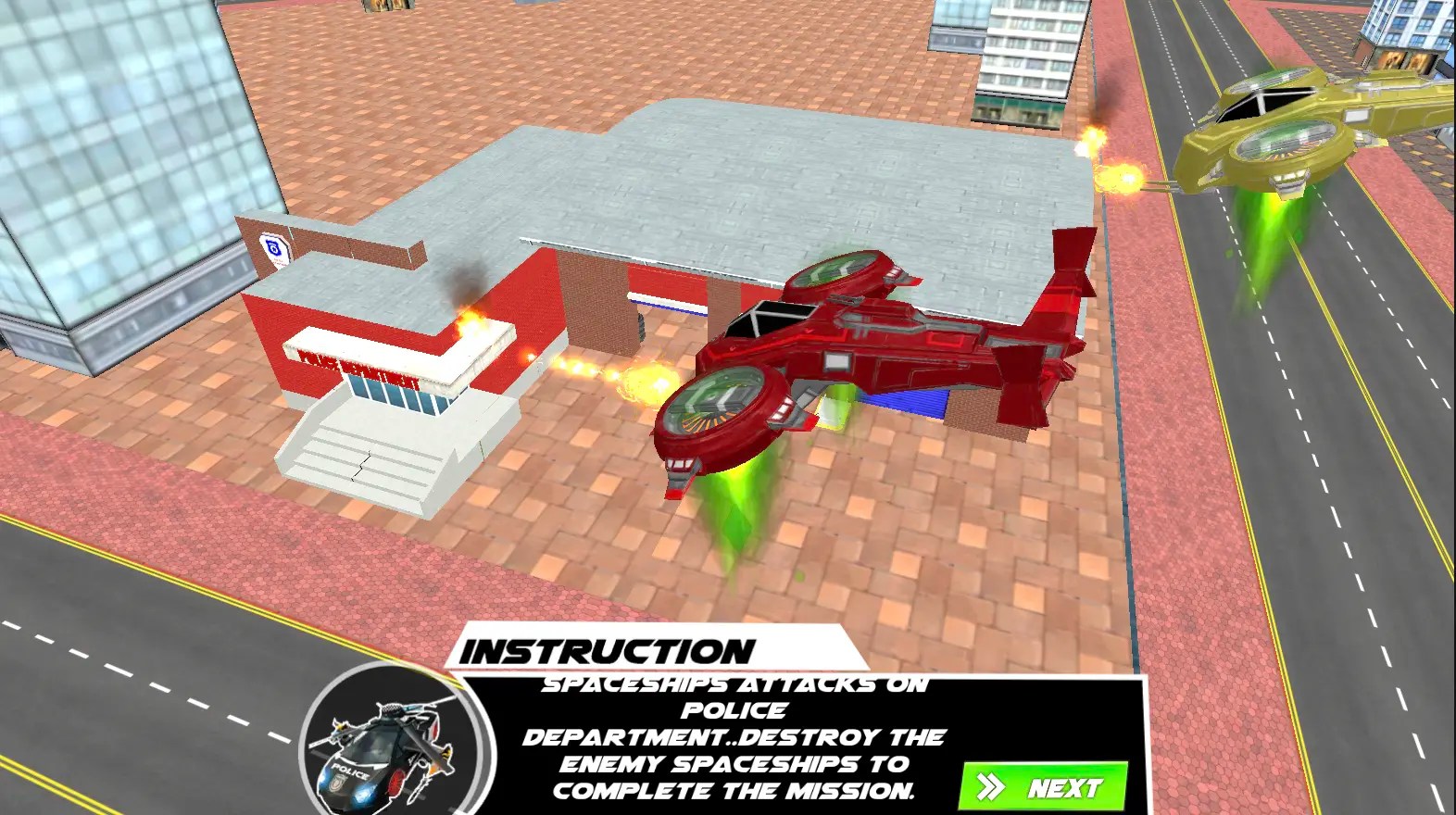 US Police Car Helicopter unity source code - Image 3