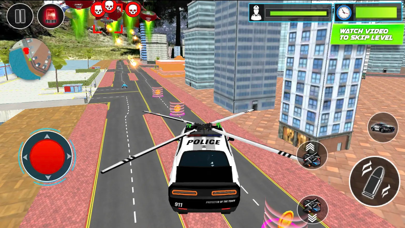 US Police Car Helicopter unity source code - Image 2