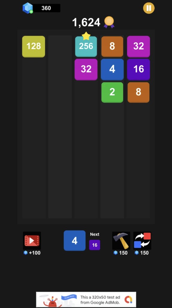 X2 Blocks 2048 Number Unity Source Code screenshot 4