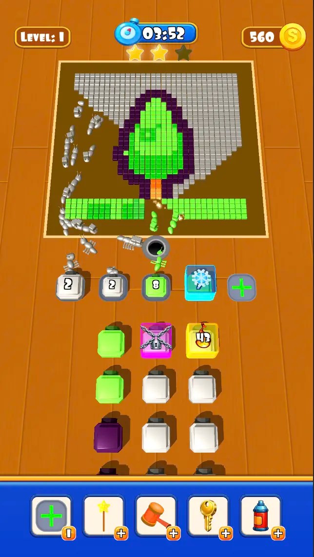 Ant Flow Pixel Unity Source Code screenshot 4