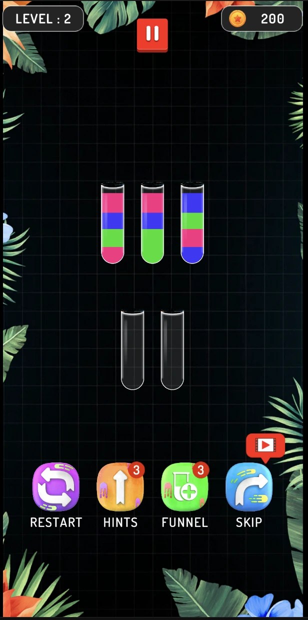 Magic Water Sort Unity Source Code screenshot 2