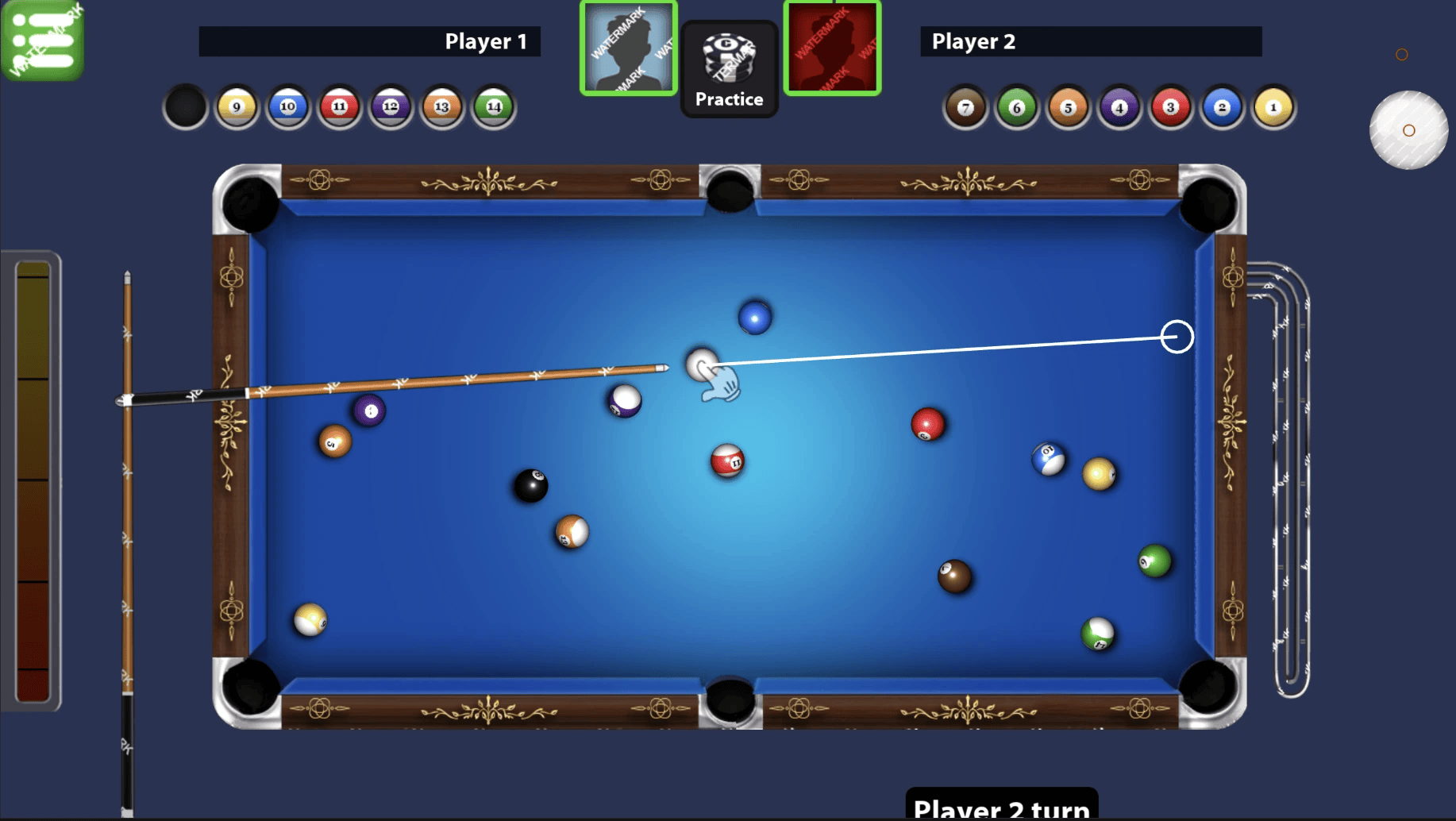 8 Pool Billiard Unity Source Code screenshot 3