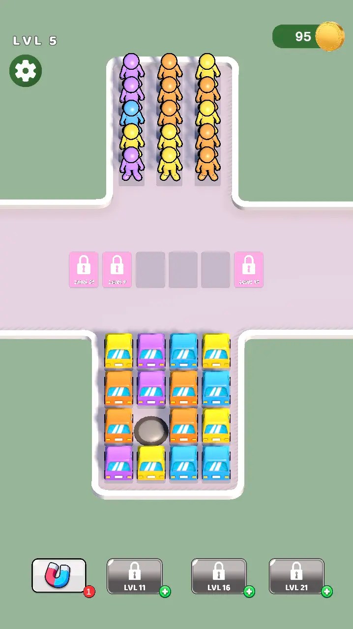 Park Match Car Jam Puzzle Unity Source Code screenshot 3