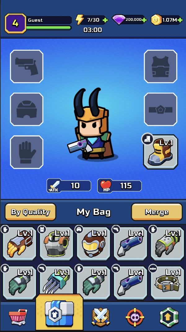Survivor Arena Roguelite Unity Source Code screenshot 2