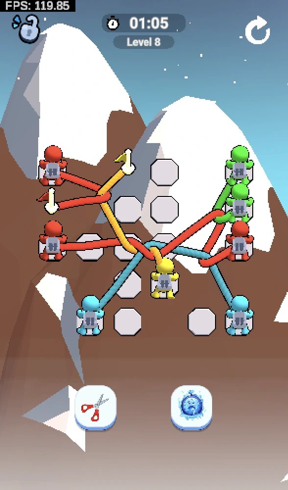 Untangle Rope Unity Source Code screenshot 2