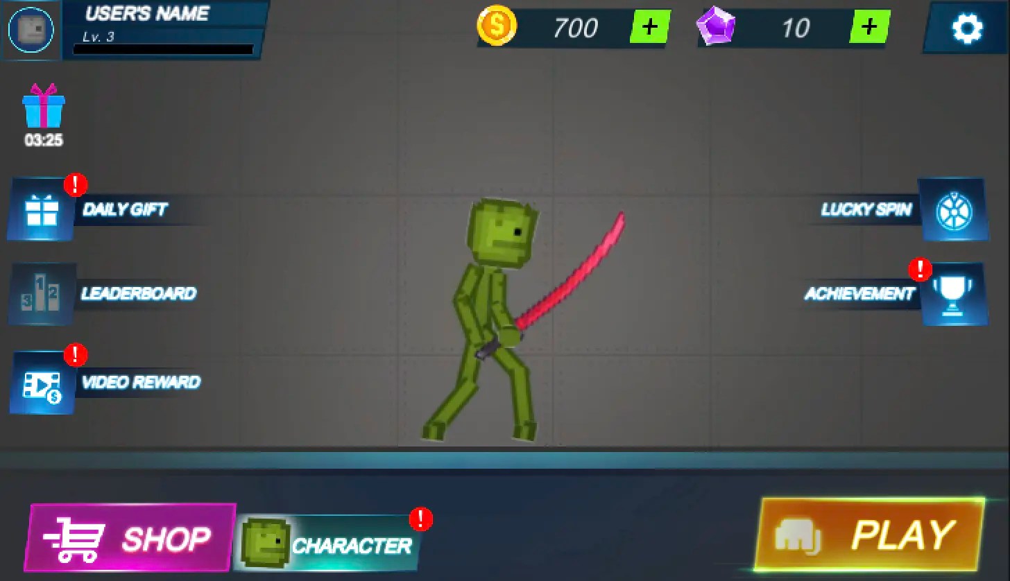 Ragdoll Fight Sandbox Unity Source Code screenshot 4