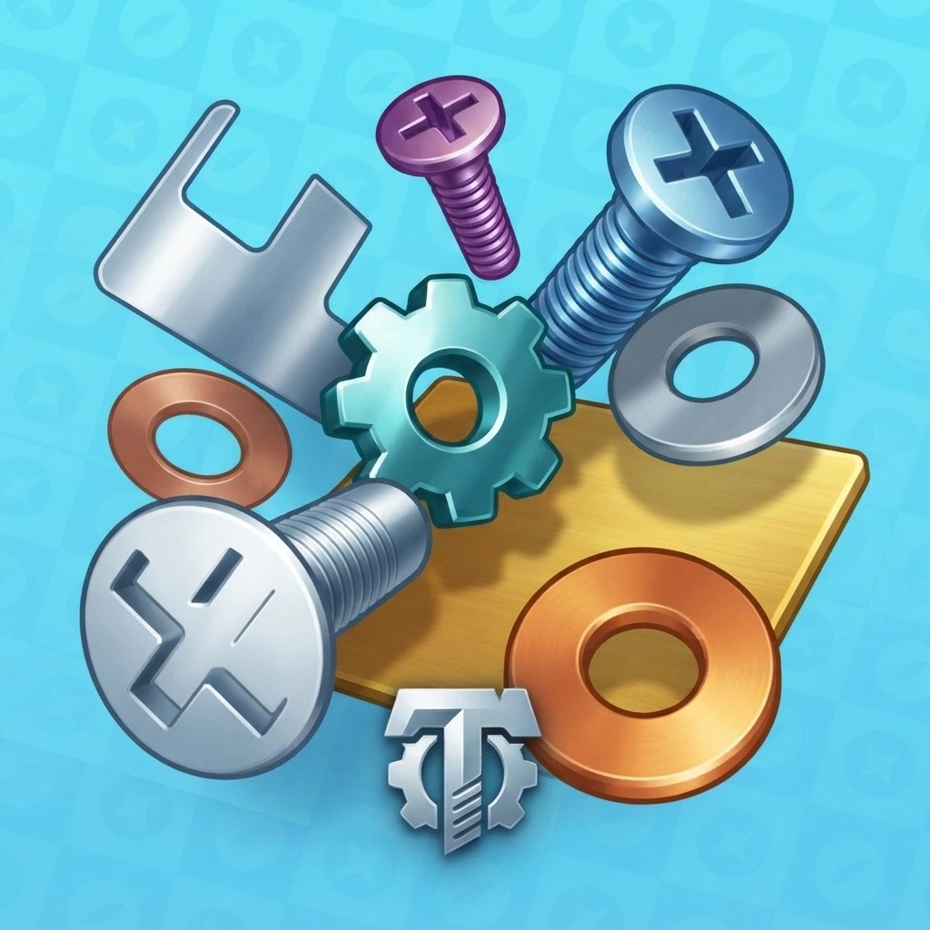 Screw and Bolts Take Off Unity Source Code