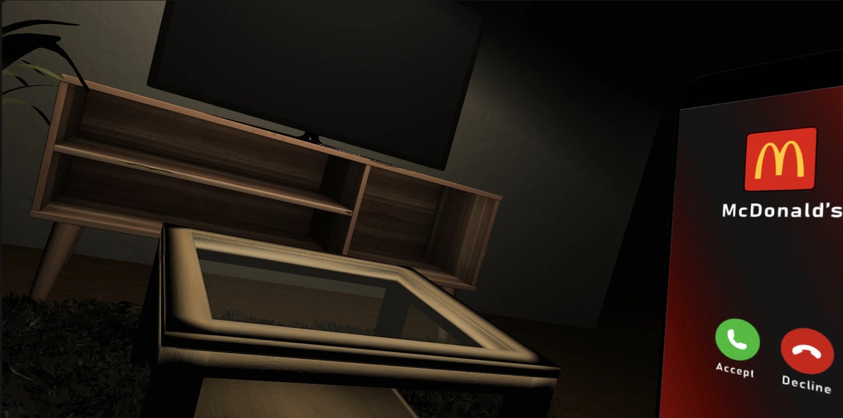 Purple Shake Monster Horror Unity Source Code screenshot 1