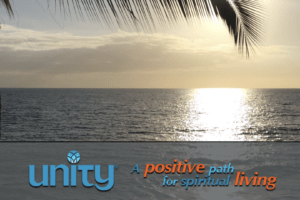 Sunset with Positive Message