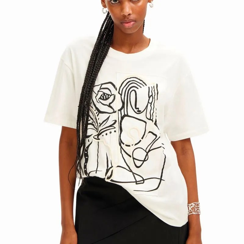 Camiseta Blanco Unity Stores - Premium Light Pattern Gallery - 8K