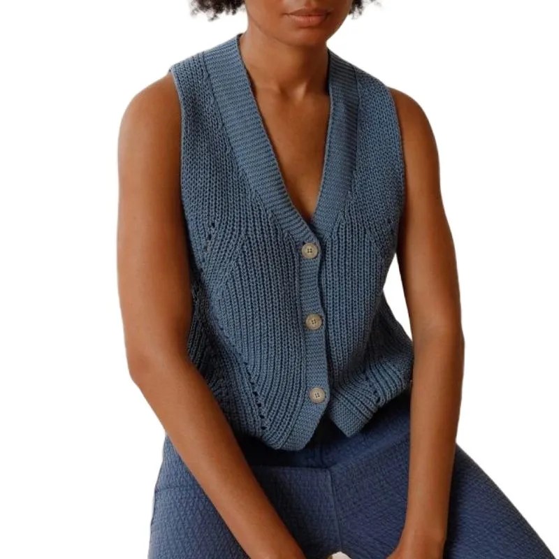 Chaleco Denim Azul Unity Stores - Gradient Pattern Collection - Full HD Quality