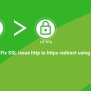 How To Fix SSL Issue Http To Https Redirect Using .htaccess