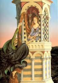 Image : Rapunzel and the witch