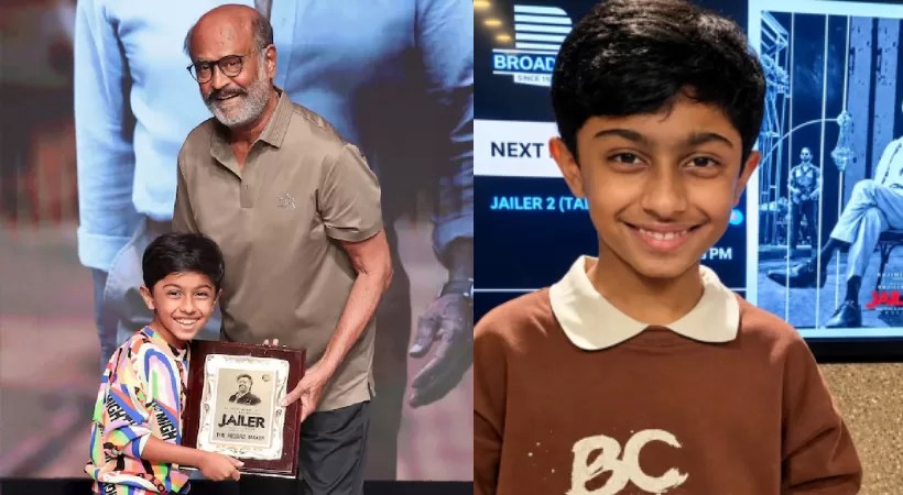 ‘ജയിലറി’ലെ രജനികാന്തിന്റെ കൊച്ചുമകൻ നിസ്സാരക്കാരനല്ല; 13-ാം വയസ്സിൽ സ്വന്തമായി കമ്പനി നടത്തുന്ന യുവസംരംഭകൻ