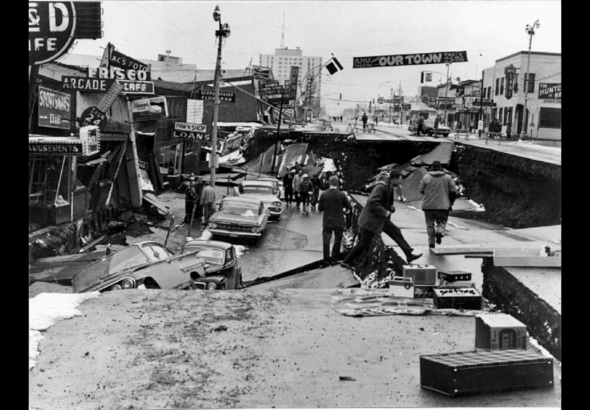Structural damage and ground failure in Anchorage following the 1964 Alaska earthquake