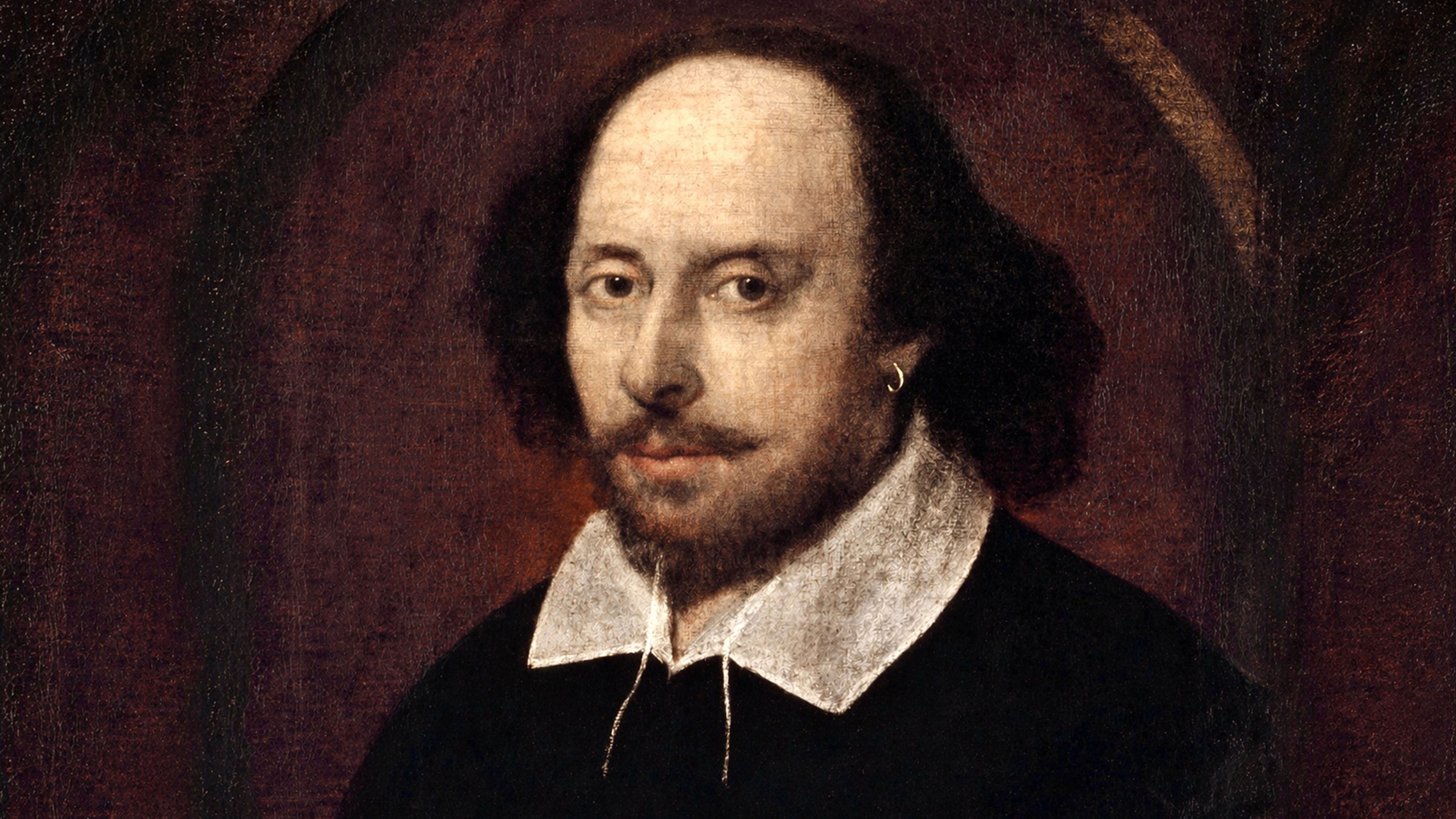 William Shakespeare birth and death commemorated portrait