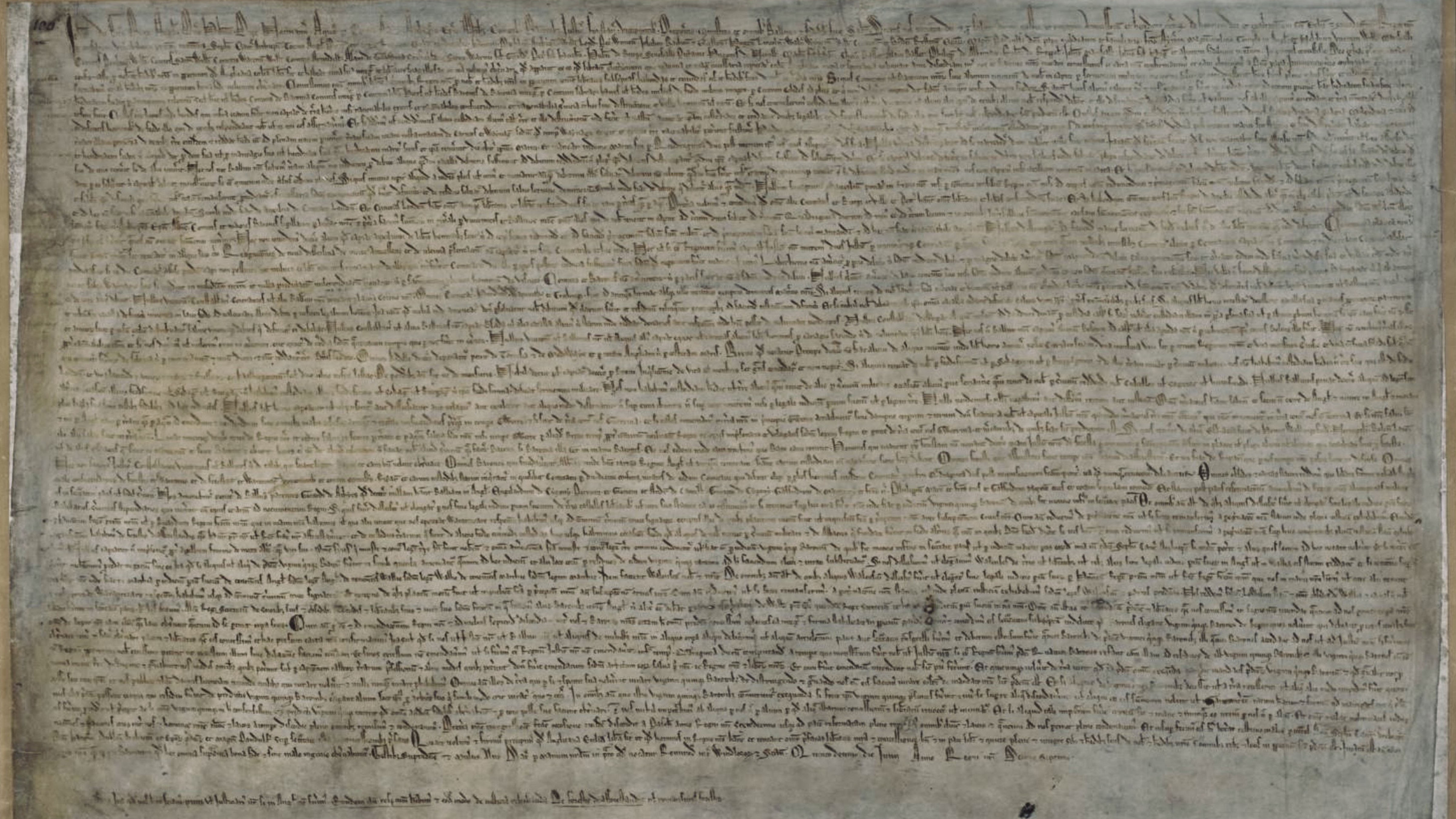 1215: Magna Carta Signed