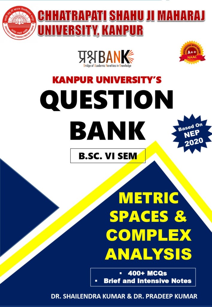 BSC 6th Semester Mathematics Question Bank
