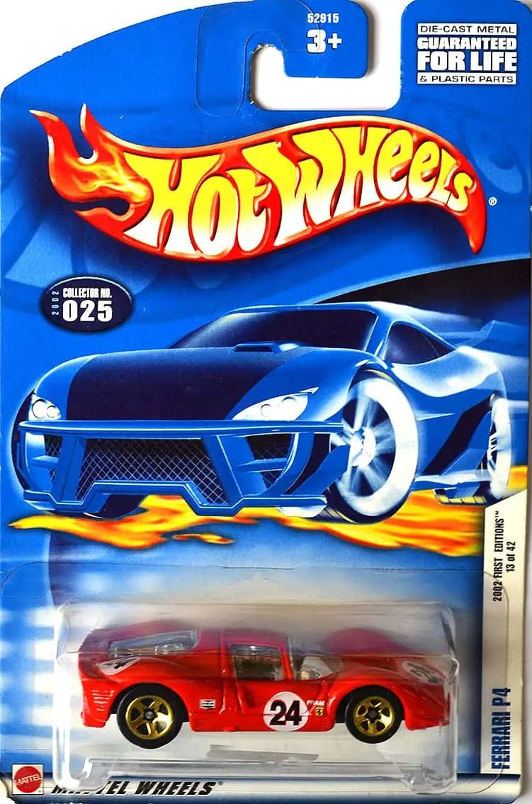 Hot Wheels First Editions – Ferrari P4 – Universo Hot Wheels