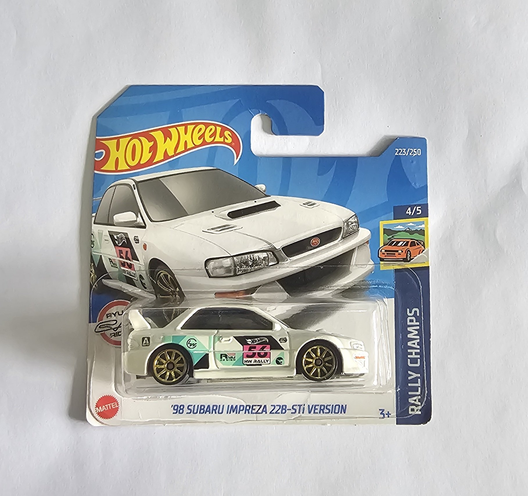 Embalagem Danificada* *T-HUNT* Hot Wheels Rally Champs – '98