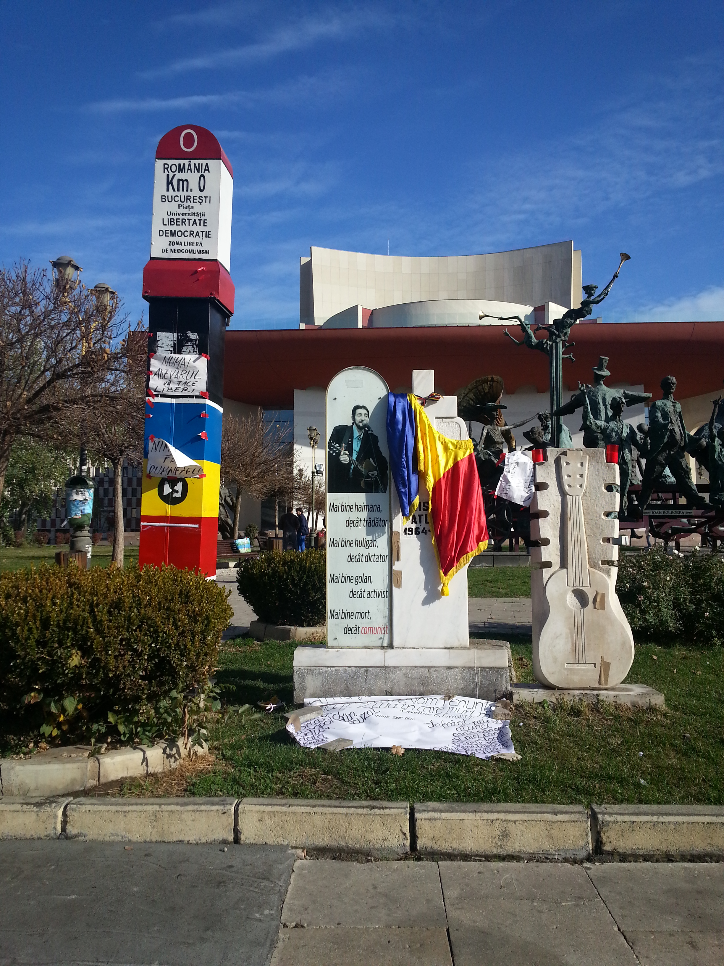 Bucharest University Square - a place of memory